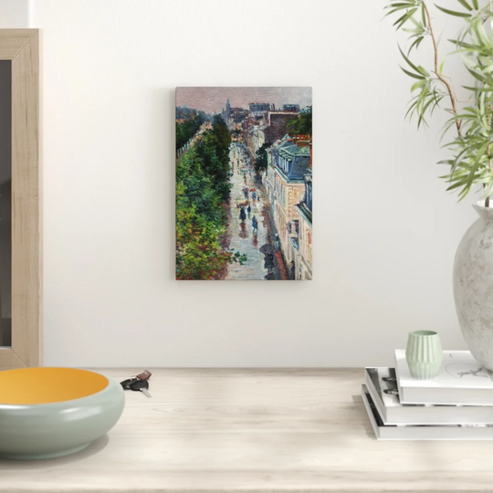 'Parisian Street' by Maximilien Luce Printing Print