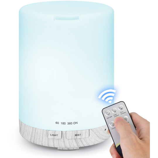 Ilovemilan - 300ml Essential Oil Diffuser Humidifier Ultrasonic Aromatherapy Scented Diffuser for Baby Room Bedroom Spa