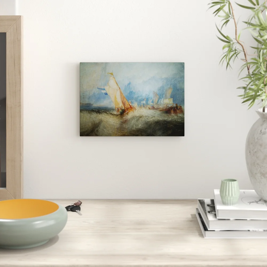 'Ship at Sea' by J.M.W. Turner Printing Print