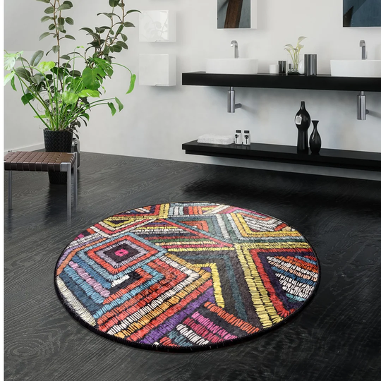 Sessoms Circle Bath Mat