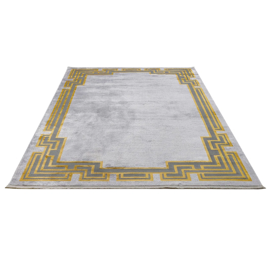 Culbane Machine Woven Black Rug