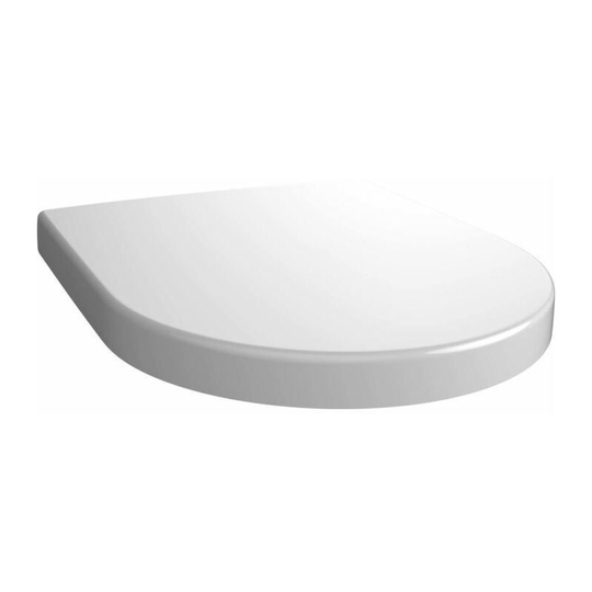 V&b Architectura Soft Close with Quick Release Seat - White Alpin - 98M9C101 - White Alpin