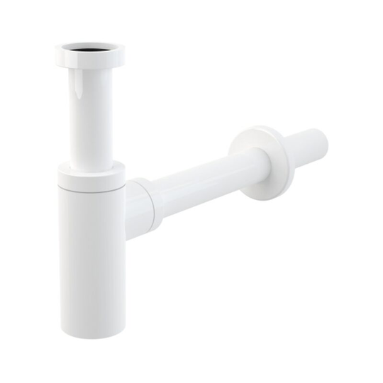 Design trap for universal washbasin 100% metal white (A400B) - Alca
