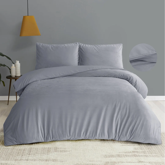 Prunedale Microfiber 144 TC Modern & Contemporary Duvet Cover Set