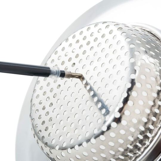 2PCS Kitchen Sink Strainer - Stainless Steel, Large Wide Rim 4.5' Diameter