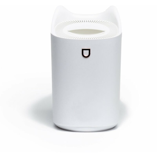 Ultra-quiet 3L USB air humidifier with 7 LED colors and 2 spray holes, up to 24-48 hours of continuous operation for home, yoga, office