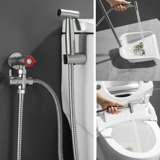 Luxury Handheld Bidet Toilet Jet Spray Muslim Hygienic Shattaf Douche Shower Kit