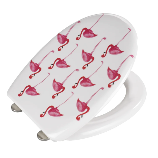 Flamingo Soft Close Elongated Toilet Seat