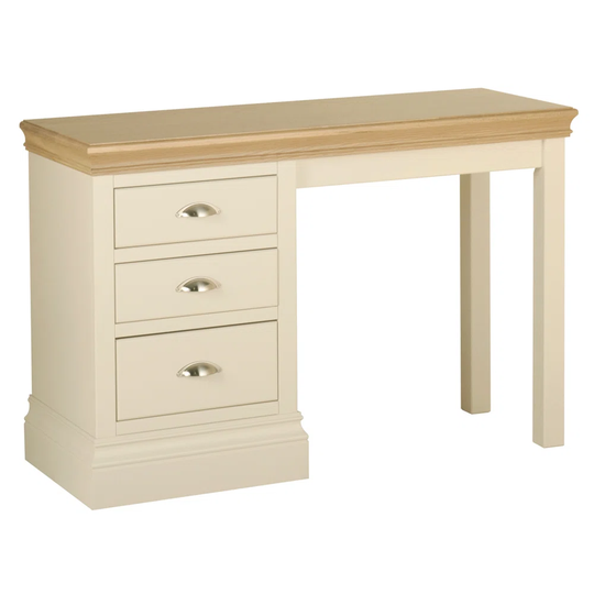Viergeline Windsor Single Ped Dressing Table with Mirror