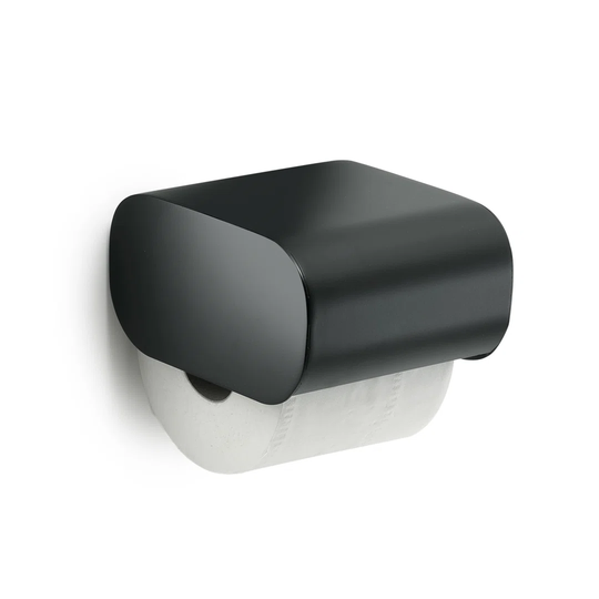 Thelen Wall Mounted Toilet Roll Holder with Cover