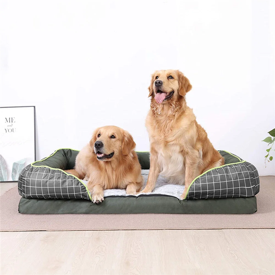 Galewood Bolster Cushion in Grey/Green
