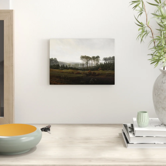 'Landscape' by Friedrich Caspar David Painting Print