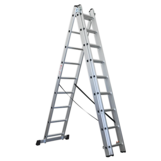 2.51m Aluminium Step ladder