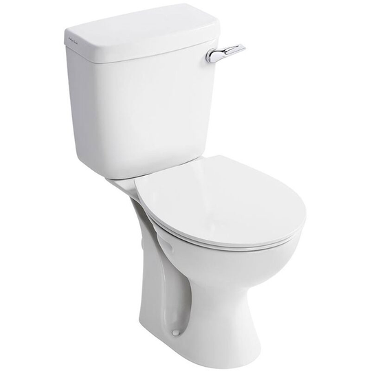 Armitage Shanks - Sandringham 21 Close Coupled Toilet Lever Cistern - Standard Seat