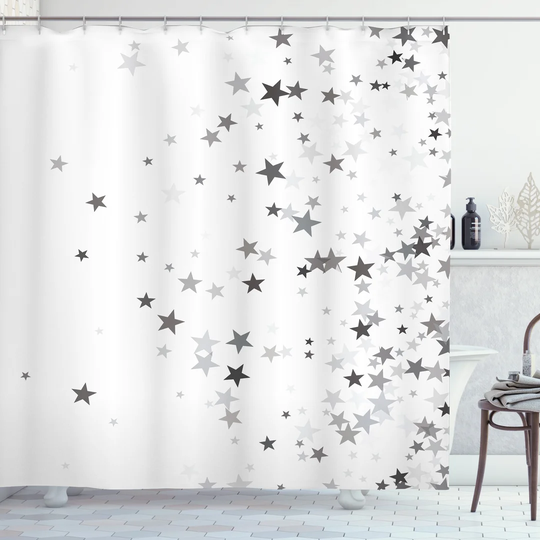 Bintu 13 Piece Polyester Shower Curtain Set