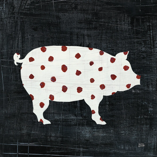 Modern Americana Farm I by Melissa Averinos - Wrapped Canvas Painting Print
