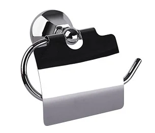 Manoel Wall Mounted Toilet Roll Holder with Lid