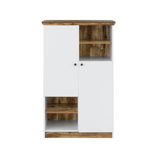Bryndal 2 -Door 8 -Shelf Storage Cabinet