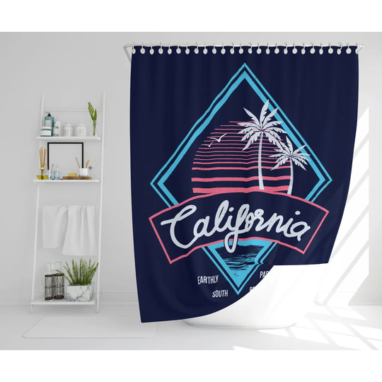 Fleshman Polyester Shower Curtain Set