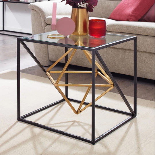 Borough Wharf Coffee Table Design living room table square | Small coffee table Modern | Side table living room cube