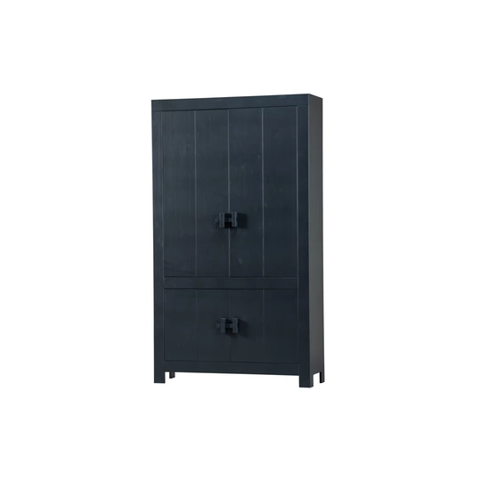 Hernan Solid Wood 4 - Door Cabinet