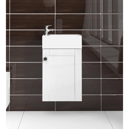 Moraal 40mm Wall Hung Cloakroom Vanity Unit