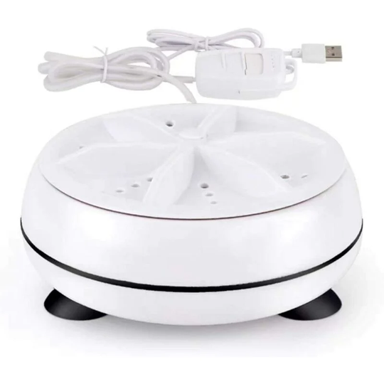 Perlerare - Mini Portable Ultrasonic Decontamination Washing Machine usb Cable for Traveling Family Stuff