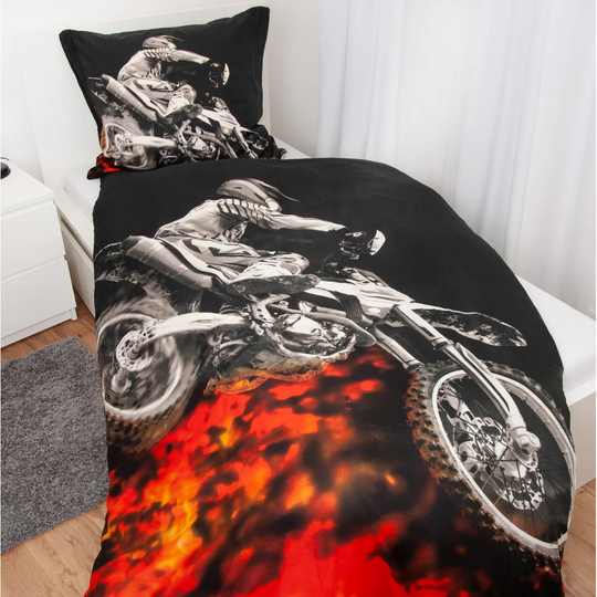 Motorcross Duvet Cover Set
