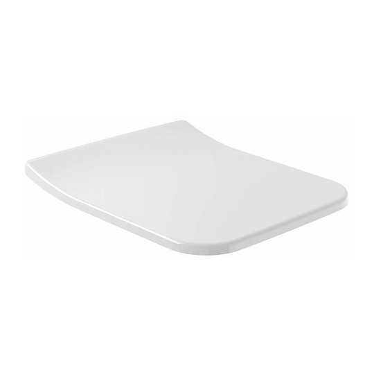 V&b Architectura Soft Close Slim Toilet Seat - White Alpin - 9M81S101 - White Alpin