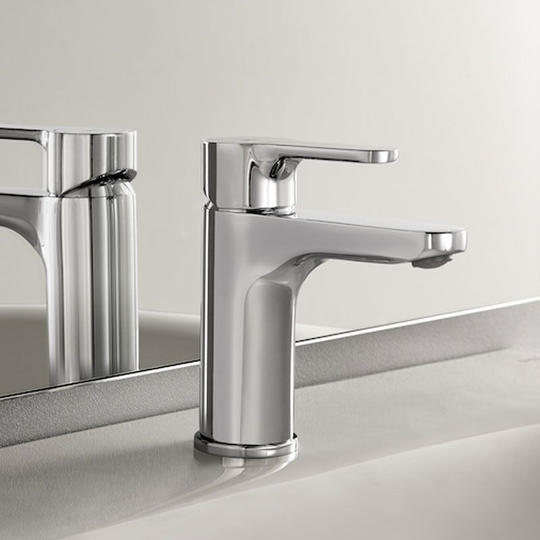 Roca - L20 Cold Start Basin Mixer Tap without Pop Up Waste - Chrome