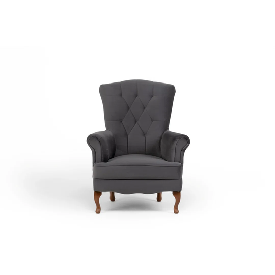 Porto Armchair Graphite Velvet