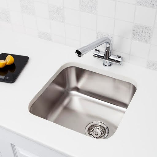 Sauber Undermount Stainless Steel Kitchen Sink - 1 Bowl
