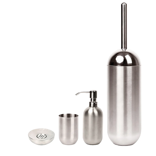 Kapila 4 Piece Bathroom Accessory Set