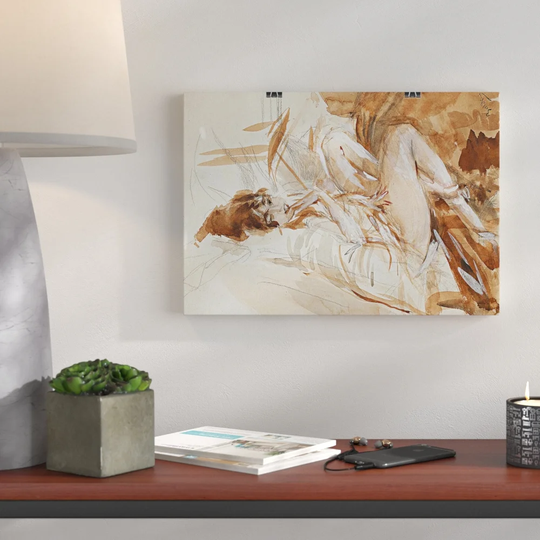 'Female Study' by Giovanni Boldini Painting Print