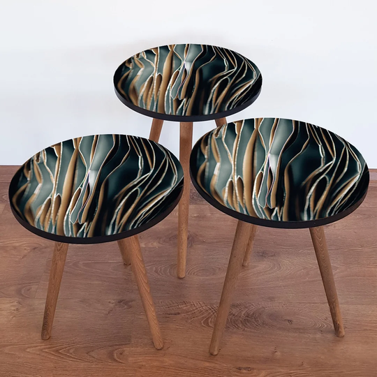 Authement 3 Piece Nest of Tables