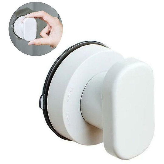Ilovemilan - Powerful Suction Cup Handle, Shower Wall Suction Cup Suction Cup Handlewhite1pcs