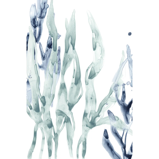 Blue Kelp III - Wrapped Canvas Painting
