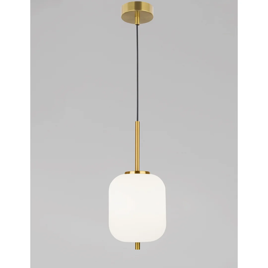 Finger 1-Light Cylinder Pendant