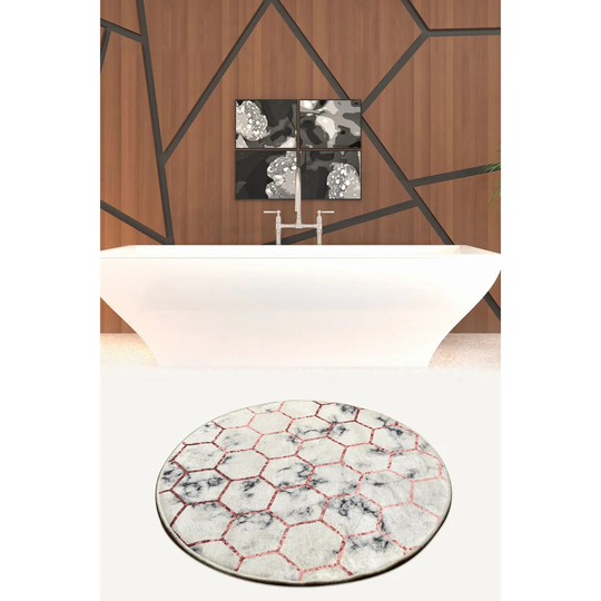Cayson Circle Bath Mat