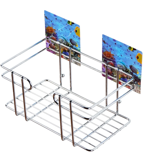 Apopka Hanging Stainless Steel Shower Basket