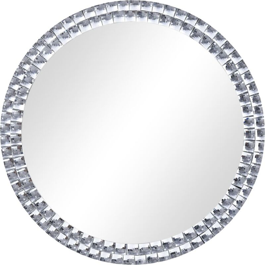 Vidaxl - Wall Mirror 50 cm Tempered Glass Silver