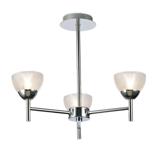 Pickens 3-Light Crystal Chandelier