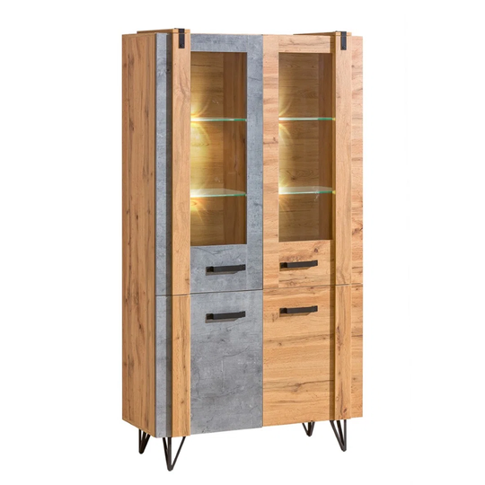 Ashita 90cm Display Cabinet