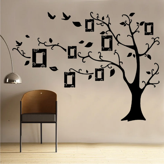 Picture Frame Tree Decal Vinyl Wall Sticker