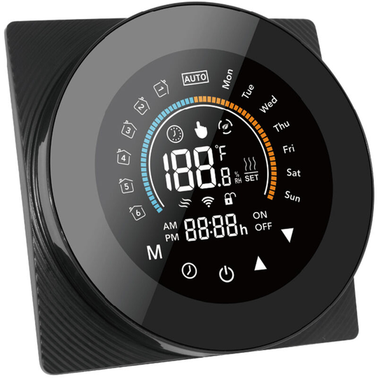 eWelink WiFi Smart Thermostat Digital Temperature Controller for Electric Heating with Large LCD Display,Touch Button Voice Control,Compatible with