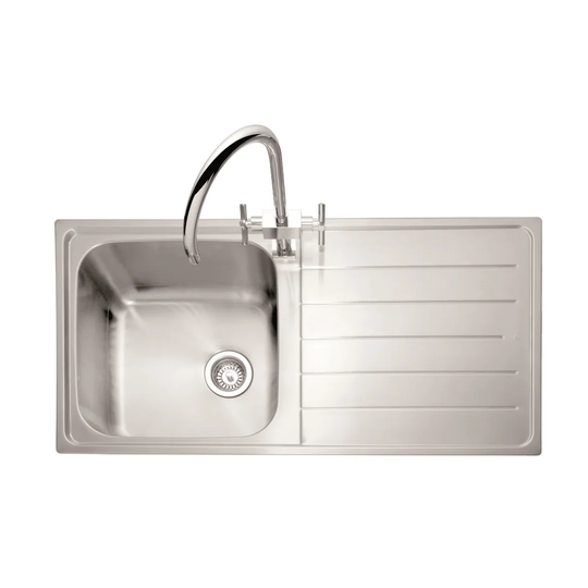Lyon 100cm x 50cm Single Inset Kitchen Sink