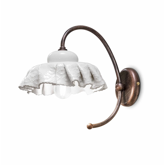 Malinda 1-Light Armed Sconce