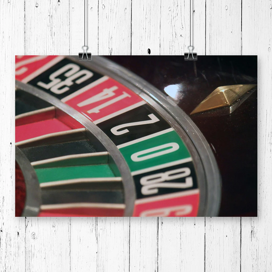 'Roulette Table casino' Graphic Art