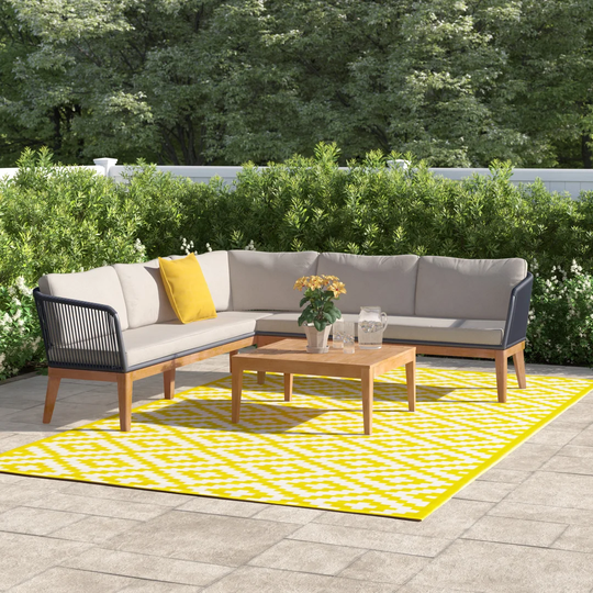 Aarn 5 - Person Corner Sofa Set