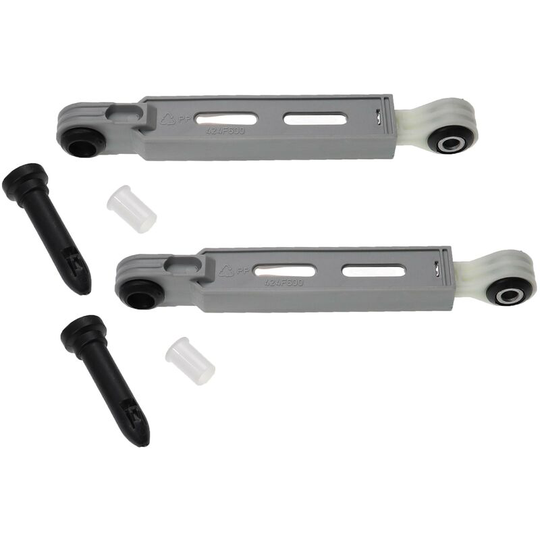 2x Shock Absorber Replacement for 660865, 673541, 742719 for Washing Machine - 80 n - Vhbw